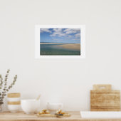 Strandgeluk - met zachte herinnering poster (Keuken)