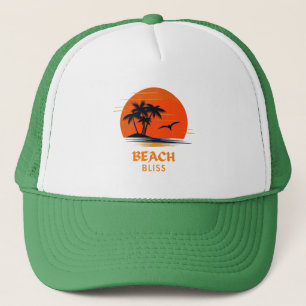 Strandgelukzaligheid: Zomerzon Trucker Pet
