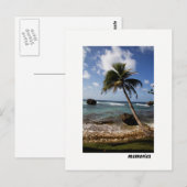 Strandgezicht Herinneringen aan Barbados Bathsheba Briefkaart (Voorkant / Achterkant)