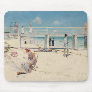 Strandgezicht (Vakantie in Mentone) (Australische Muismat