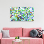 Strandglas-1 Canvas Afdruk (Insitu (Woonkamer))