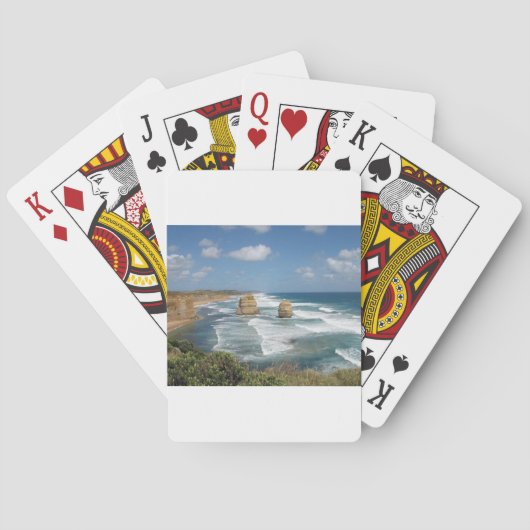 strandgloed pokerkaarten (Achterkant)