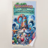 Strandgnoom strandlaken (Voorkant)