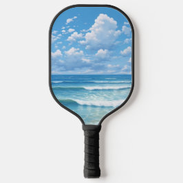 Strandgolven en TCT Logo Pickleball Paddle
