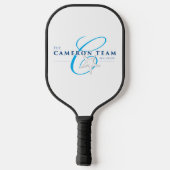 Strandgolven en TCT Logo Pickleball Paddle (Achterkant)