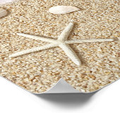 Strandgolven Proefdiner Affiche Poster (Hoek)