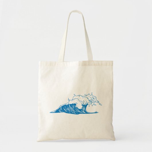 STRANDGOLVEN TOTE BAG (Voorkant)