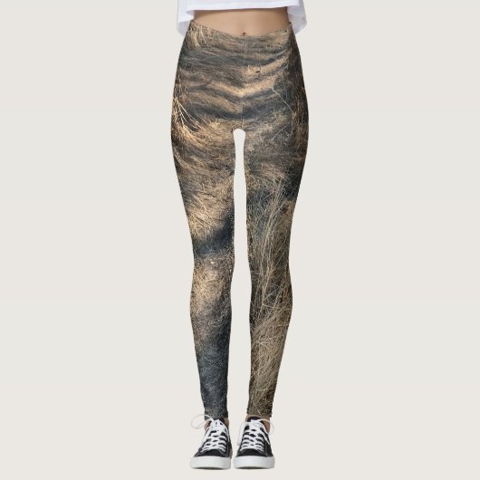 Strandgras - Landschap Leggings (Voorkant)