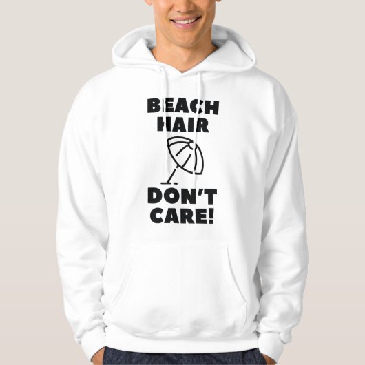 Strandhaar, Geen Zorgen! Hoodie (Voorkant)