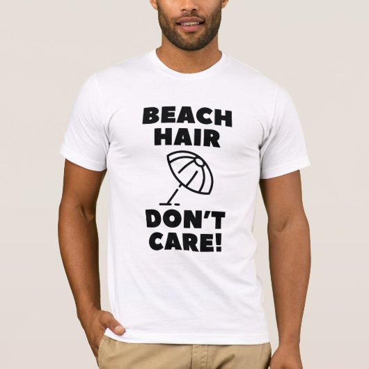Strandhaar, Geen Zorgen! T-shirt (Voorkant)