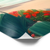 Strandhaar, maakt niet uit perfect poster (Hoek)