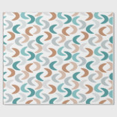 strandhalve mantel cadeaupapier (Vlak)