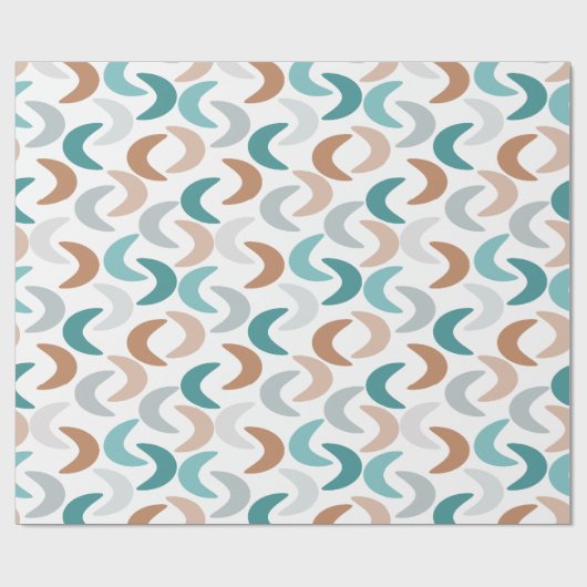 strandhalve mantel cadeaupapier (Vlak)