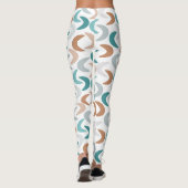 strandhalve mantel leggings (Achterkant)