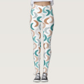 strandhalve mantel leggings (Voorkant)