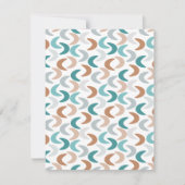 strandhalve mantel notitiekaartje (Voorkant)