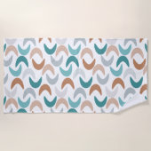 strandhalve mantel strandlaken (Voorkant)