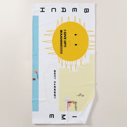 Strandhanddoek 01 strandlaken (Voorkant)