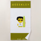 Strandhanddoek GEEKLEY Strandlaken (Voorkant)