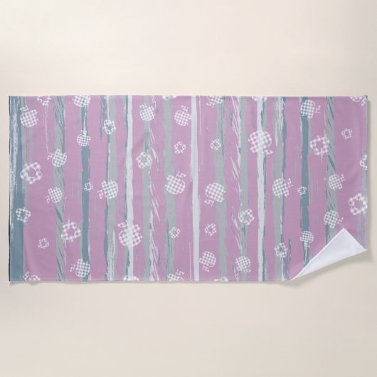 Strandhanddoek – Gingham Orchard Strandlaken (Voorkant)
