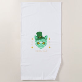 Strandhanddoek Koele Kat Strandlaken