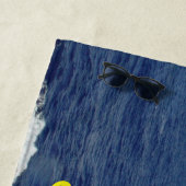 Strandhanddoek met oceaangolfslag strandlaken (In situ)