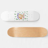 Strandhanddoek Persoonlijk Skateboard (Horizontaal)