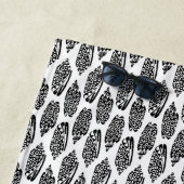 Strandhanddoek-Schelpenprint Strandlaken (In situ)