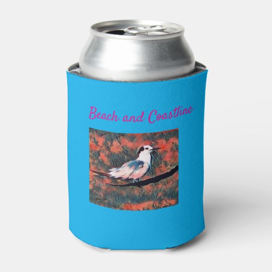 Strandhanddoek Seabird Beach Blikjeskoeler (Blikje Voorkant)