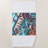 Strandhanddoek Strandlaken (Voorkant)
