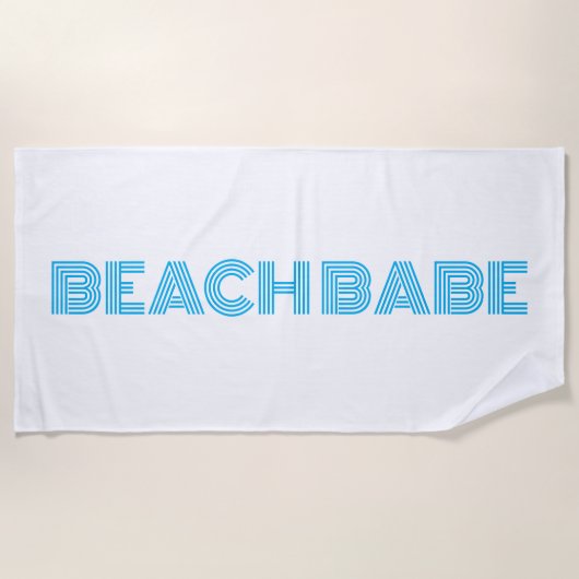 Strandhanddoek - Strandmeid Strandlaken (Voorkant)