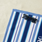 Strandhanddoek Strepen-Ergens Op Het Strand Strandlaken (In situ)
