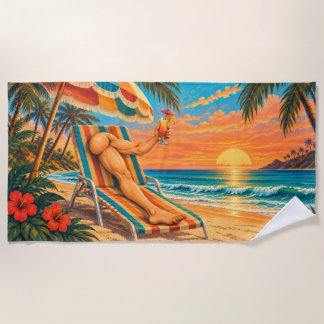 Strandhanddoek voor benen-schouders strandlaken