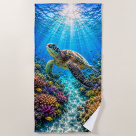 Strandhanddoek Zeeschildpadparadijs Strandlaken