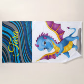 Strandhanddoeken Dinosaurus Strandlaken (Voorkant)