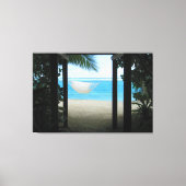 STRANDHANGMAT 32x48 Canvas Afdruk (Voorkant)
