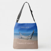 Strandhangmat (aanpasbare) Canvas tas (Achterkant)