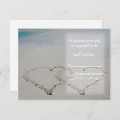 strandharten rsvp (Voorkant / Achterkant)