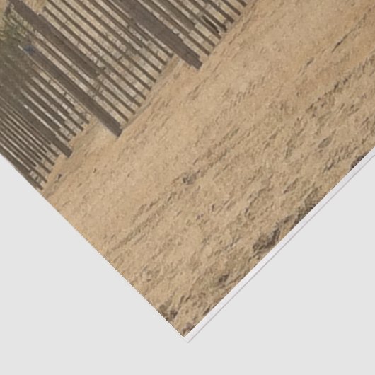 strandhek aan de buitenzijde tissuepapier (Detail)