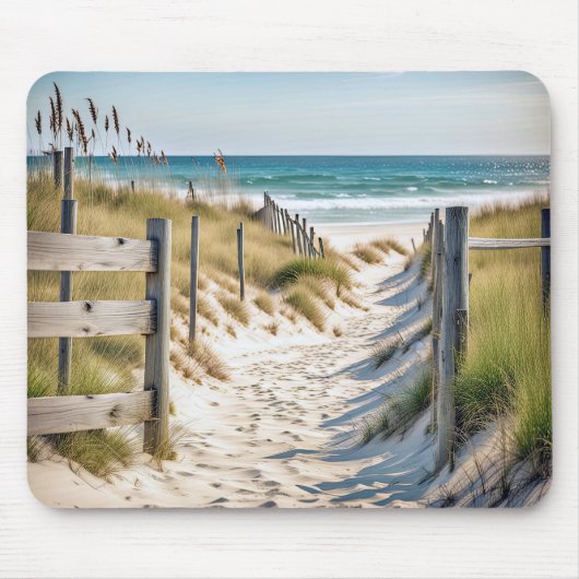 Strandhek en duingras muismat (Voorkant)