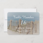 Strandhek in de zandduinen kaart (Voorkant)