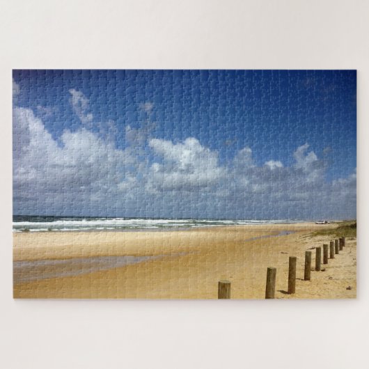 strandhek legpuzzel (Horizontaal)