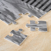 Strandhekken en Vuurtoren Legpuzzel (Zijkant)