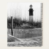 Strandhekken en vuurtoren planner (Achterkant)
