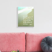 STRANDHERINNERINGEN ZULLEN EEUWIG BLIJVEN CITEREN CANVAS AFDRUK (Insitu (Woonkamer))