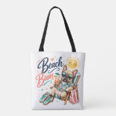 Strandhond Tote Bag (Achterkant)