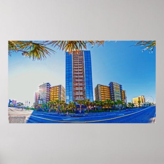 strandhotels poster (Voorkant)