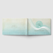 Strandhuis Clam Shell Aqua Blauwe ID623 Gastenboek (Volledig)