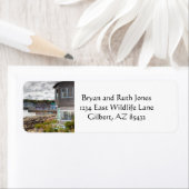 strandhuis etiket (Insitu)