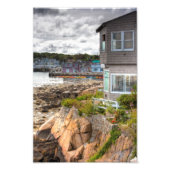  strandhuis foto afdruk (Voorkant)